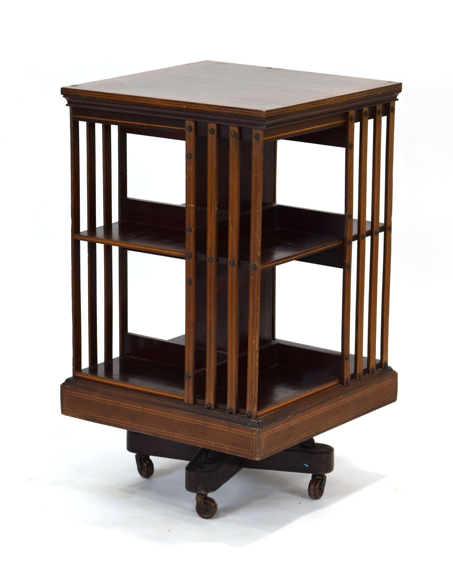 A late 19th/early 20th century mahogany, - Image 2 of 24