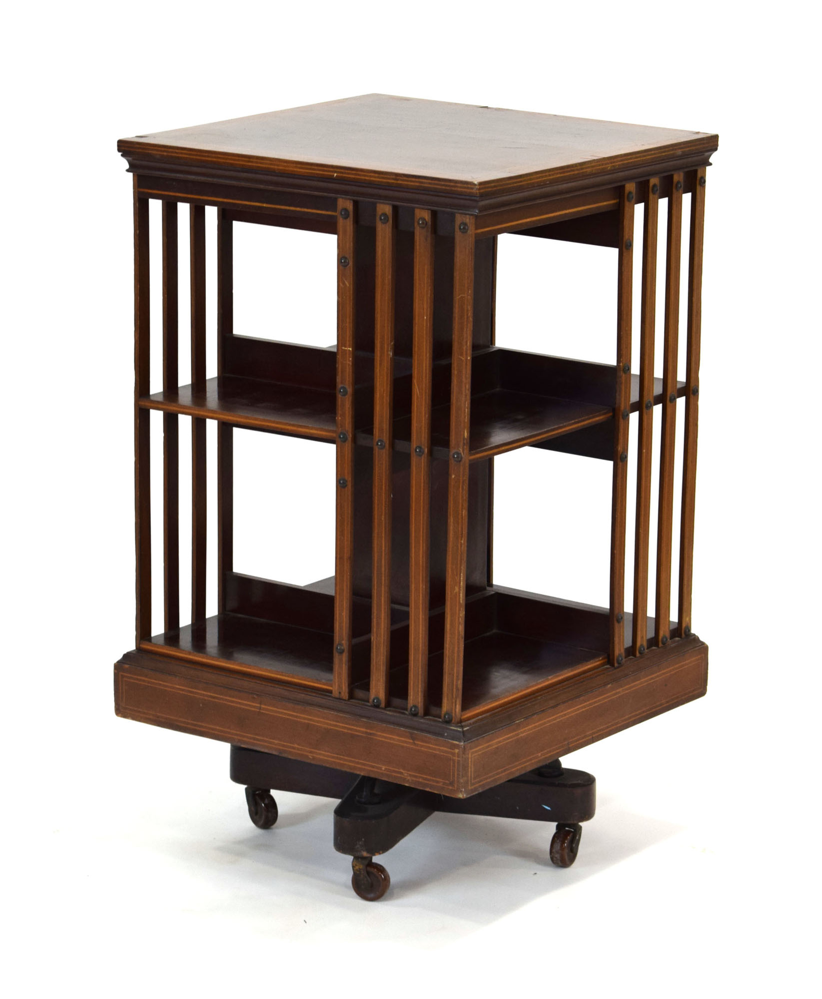 A late 19th/early 20th century mahogany,