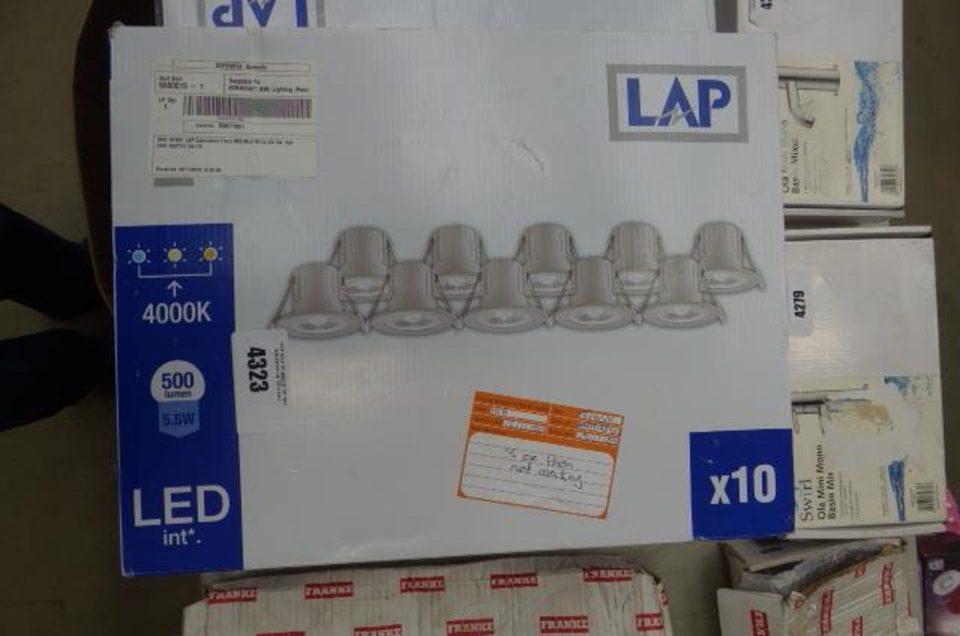 3 boxes of white LED down lights - Image 2 of 2