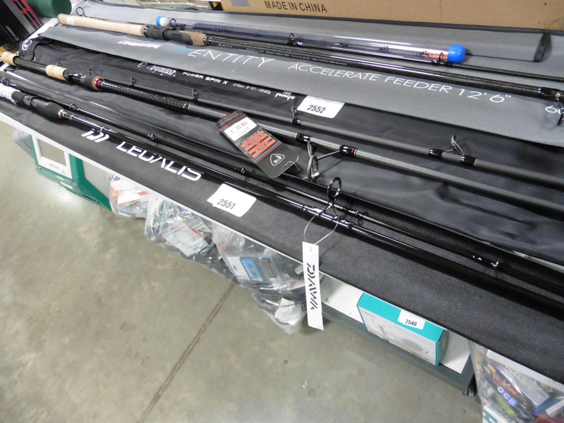 Daiwa 2 piece rod model LG902HFS-AD (total length 2.70m)