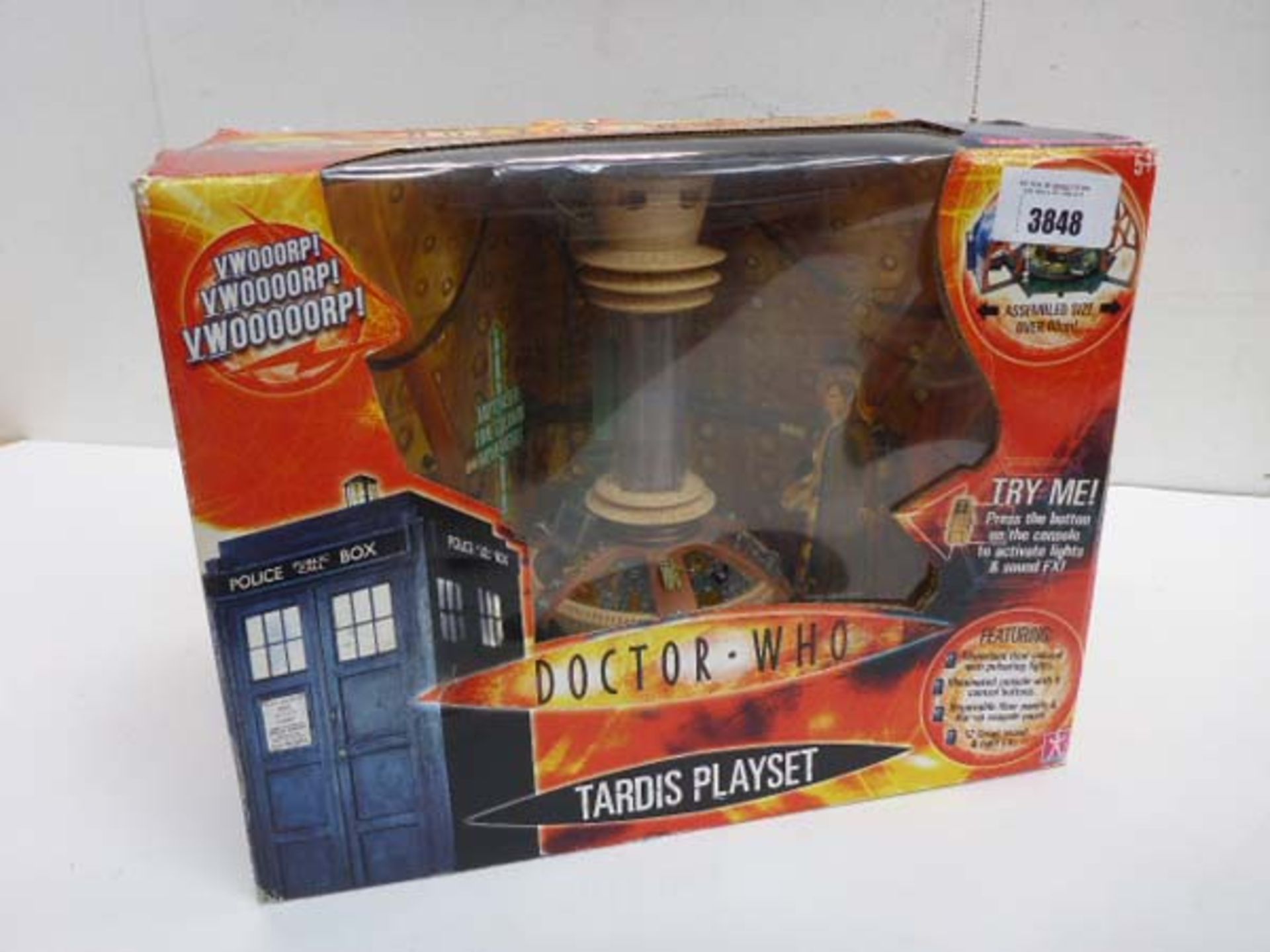 Doctor Who Tardis play set