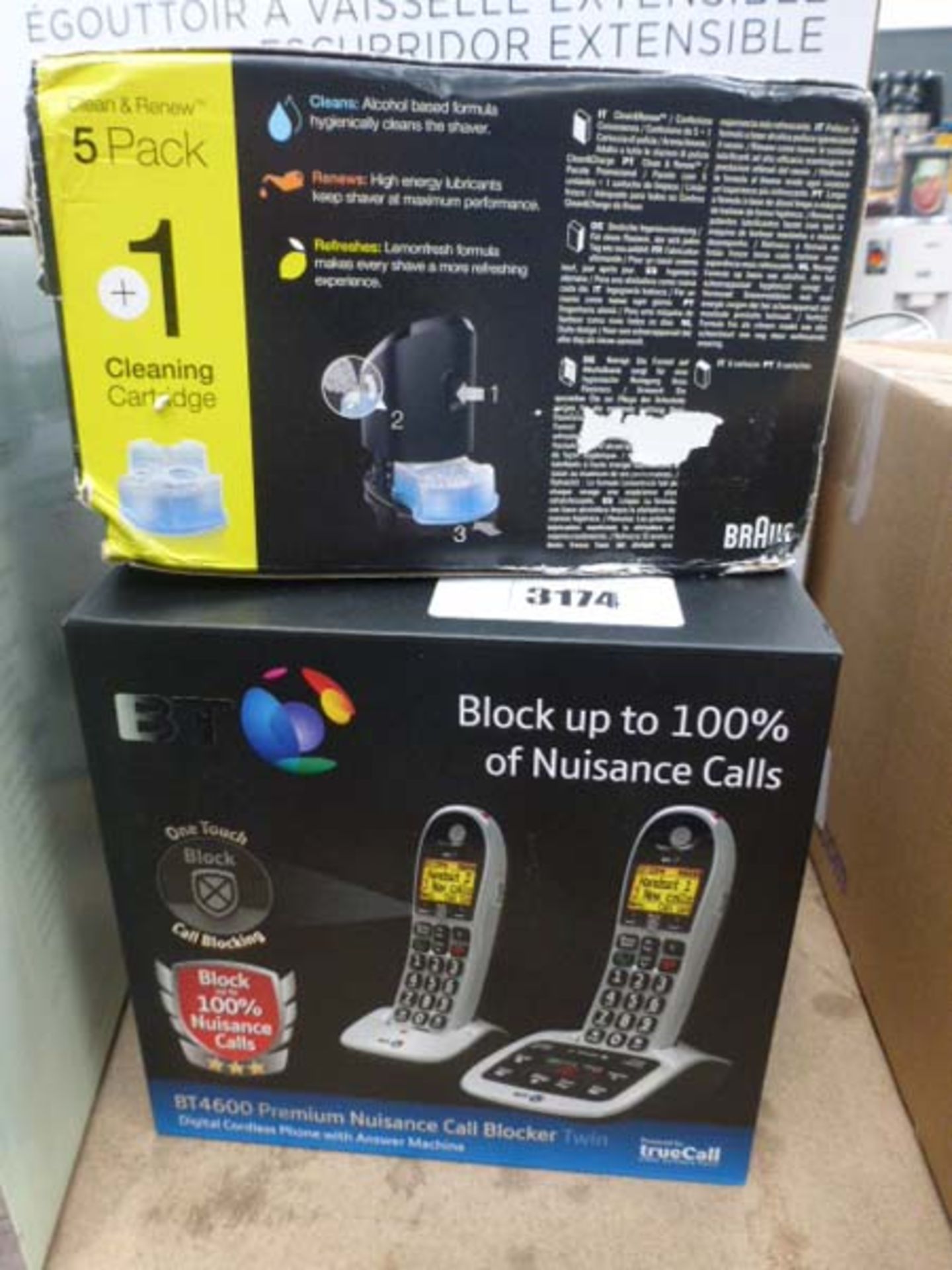 BT 4600 digital cordless phone and answering machine