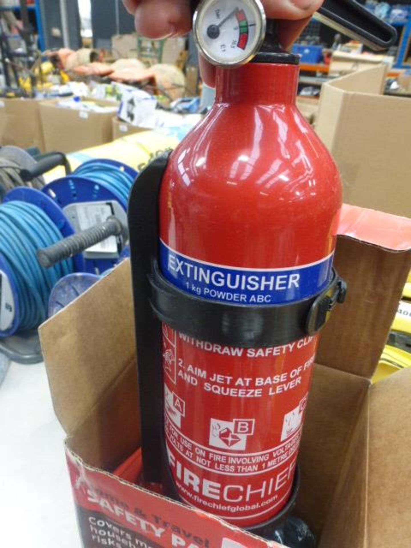 Fire extinguisher and fire blanket - Image 2 of 2