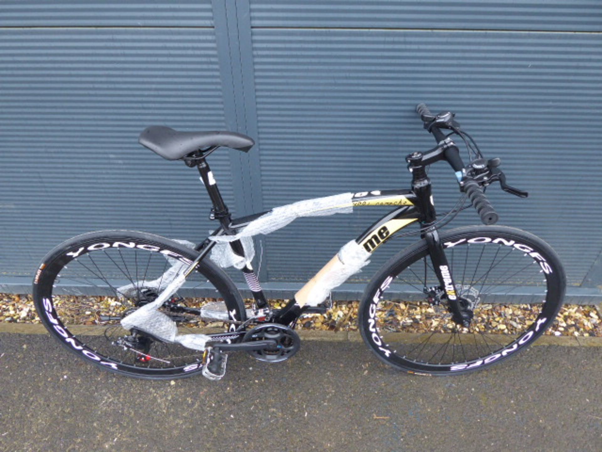 Gents black and yellow Extreme Shimano geared road bike - Image 2 of 2