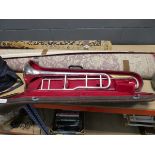 Cased trombone Lark - made in China