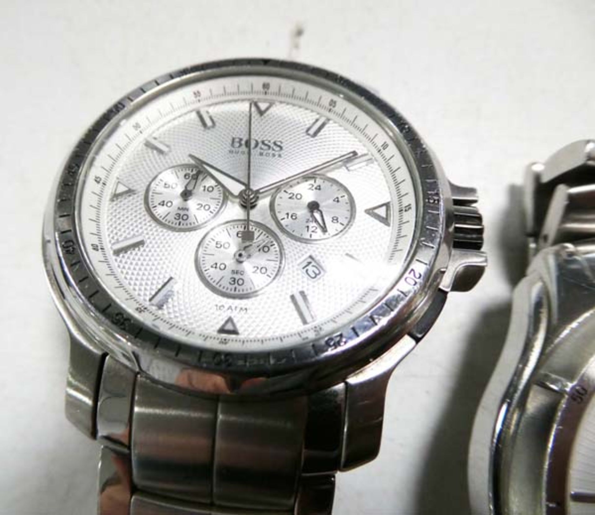 Hugo Boss chronograph and date watch with stainless steel bracelet together with another Hugo Boss - Image 3 of 3