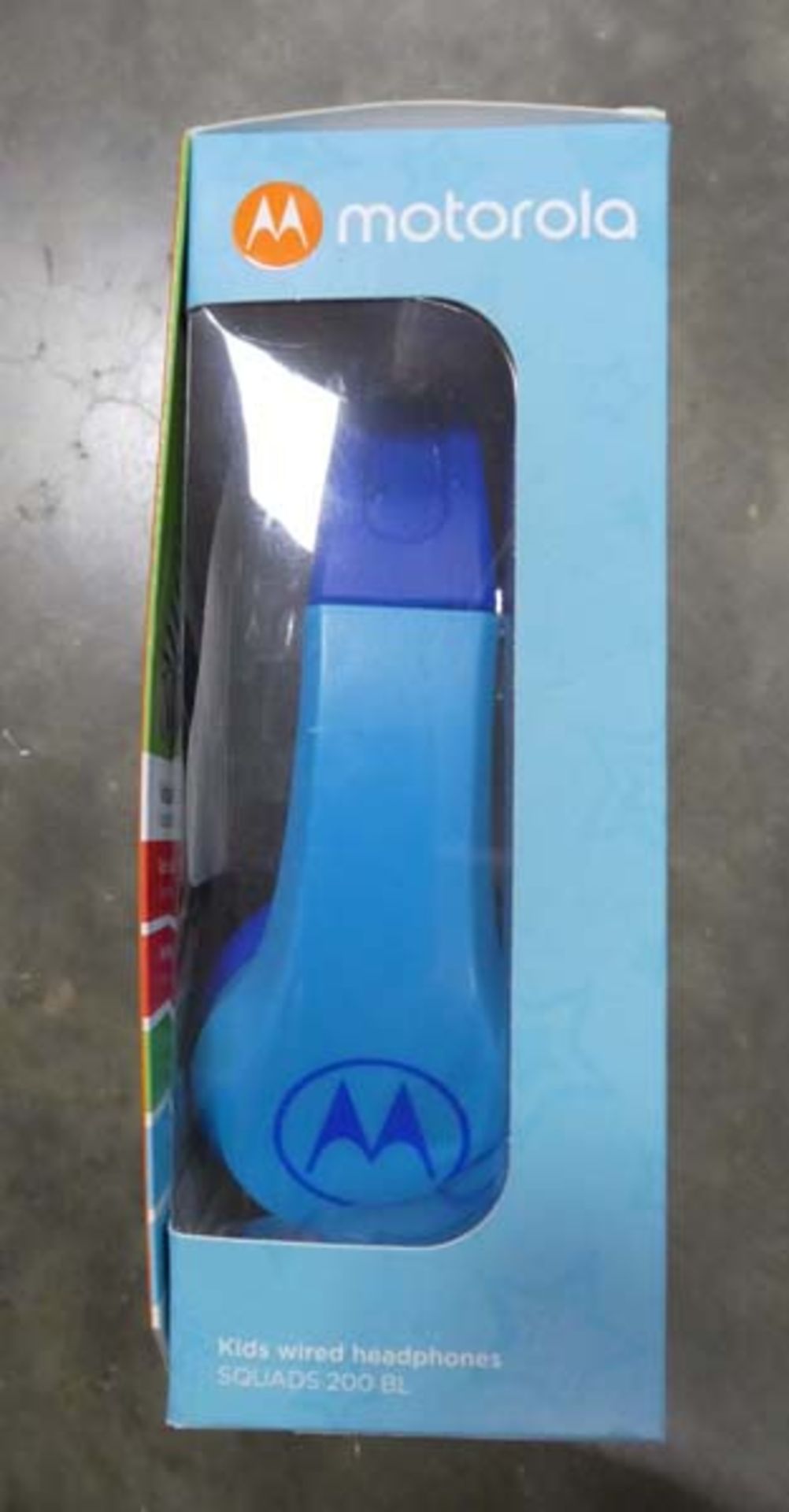 Motorola squads 200bl kids wired headphones in box - Image 2 of 2