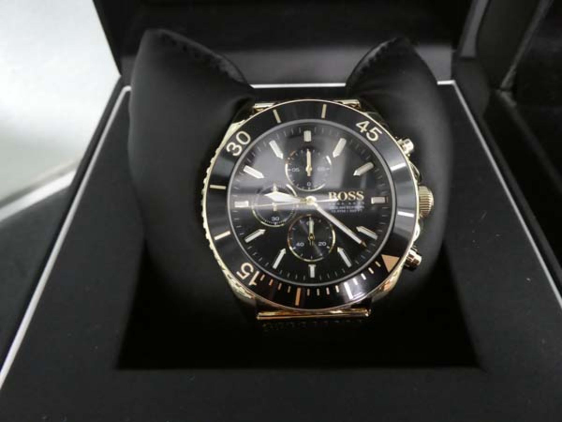 Hugo Boss Ocean Edition gents wristwatch with box