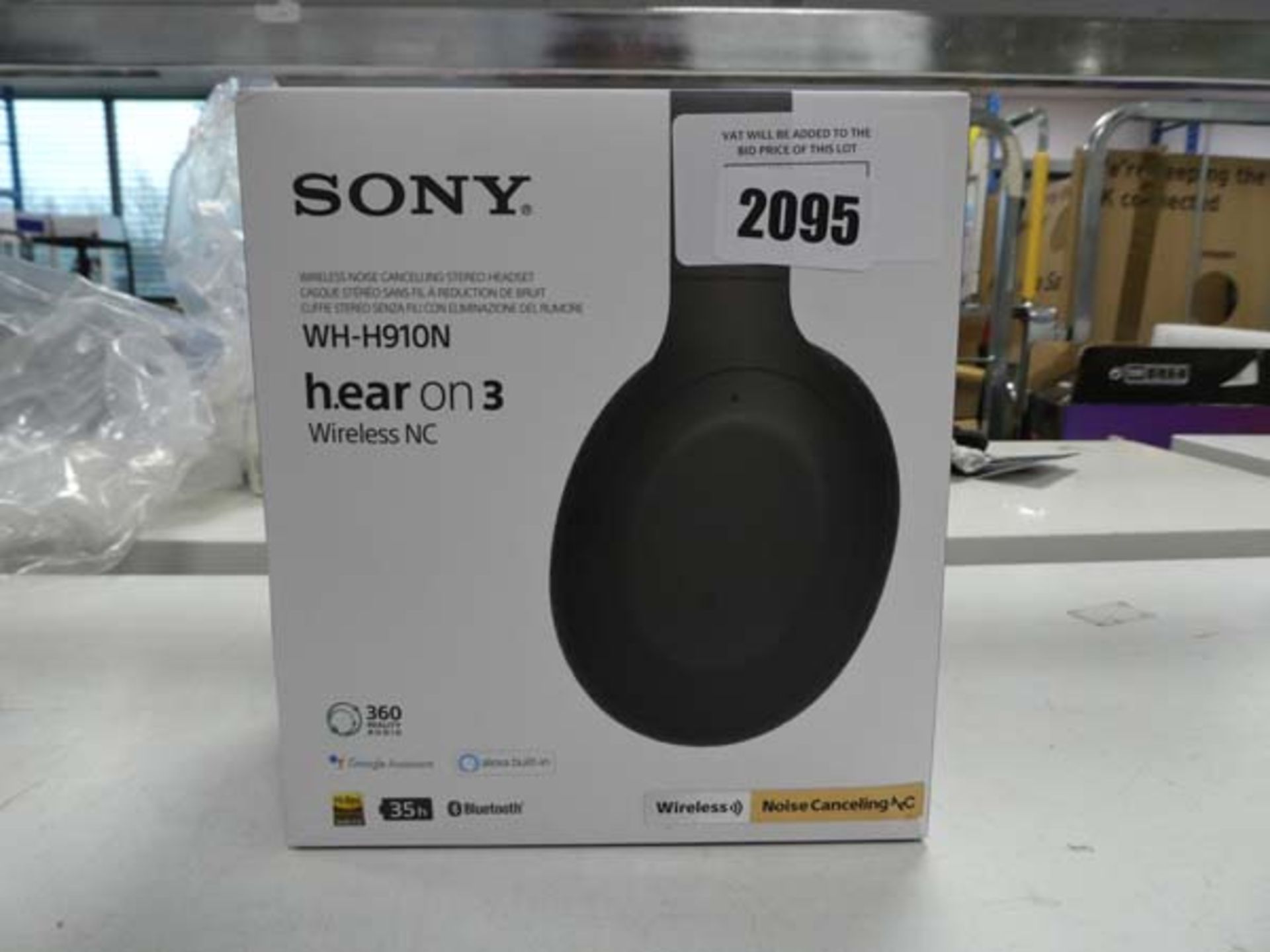 Boxed set of Sony WH-H910N wireless noise cancelling headphones - Image 2 of 2