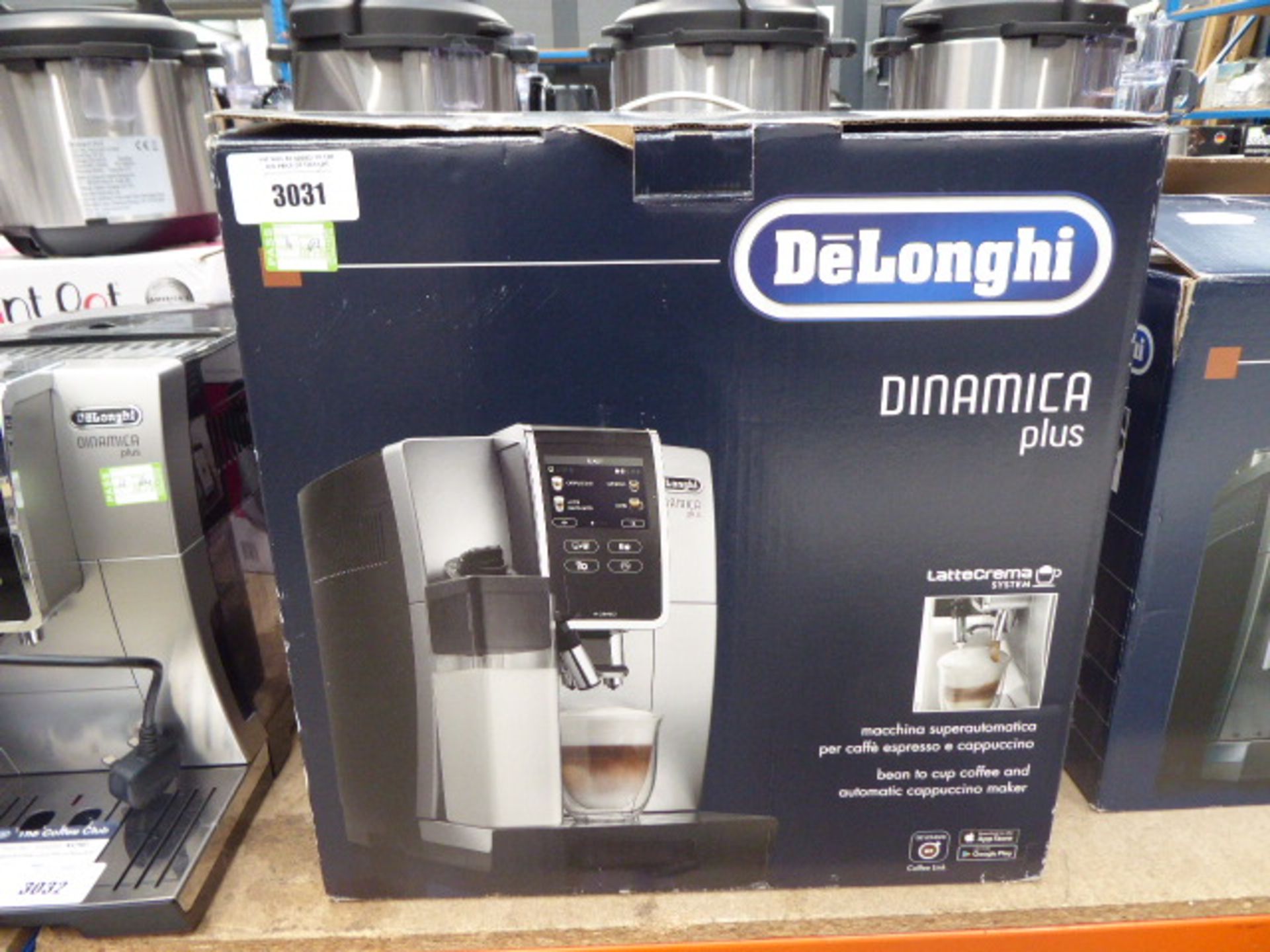 (TN63) Boxed De'Longhi Dinamica Plus latte creamer system