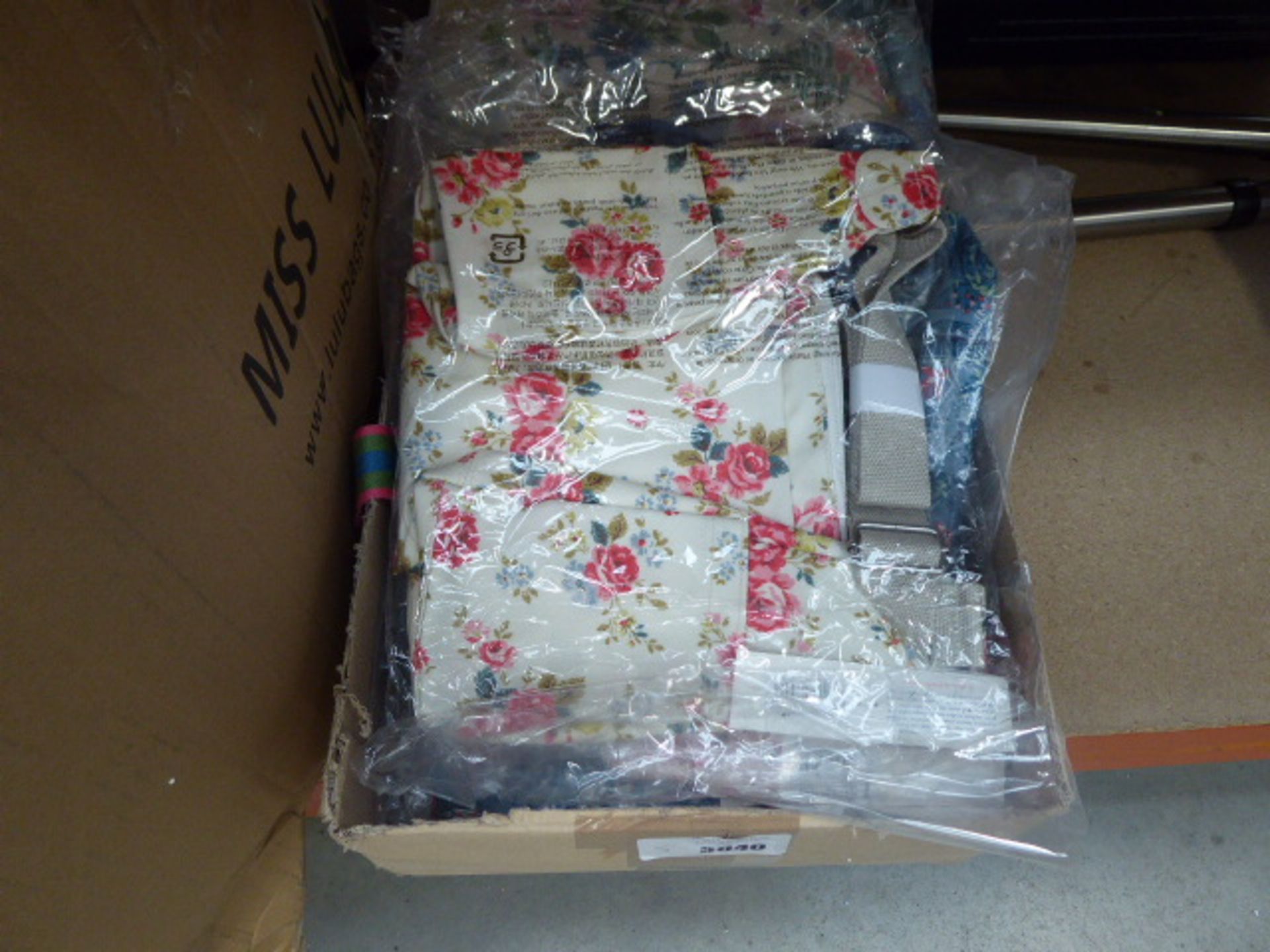 Box containing 5 Cath Kidston ladies backpacks