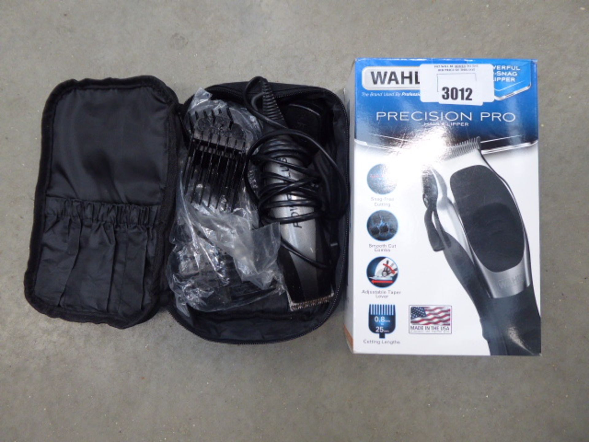 2 Wahl precision pro hair clippers (one boxed, one unboxed)