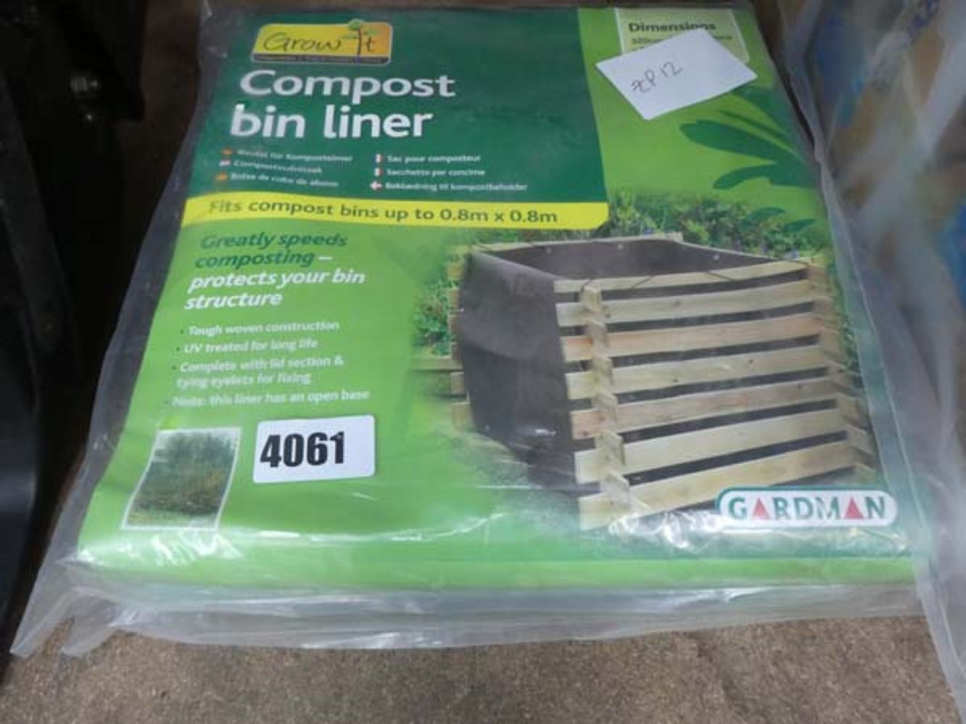 2 compost bin liners