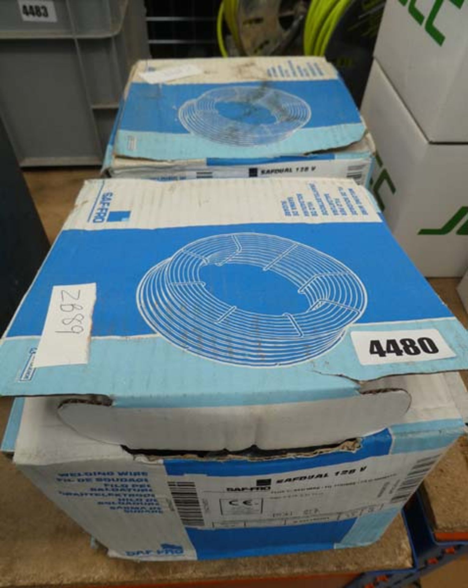 2 boxes of welding wire