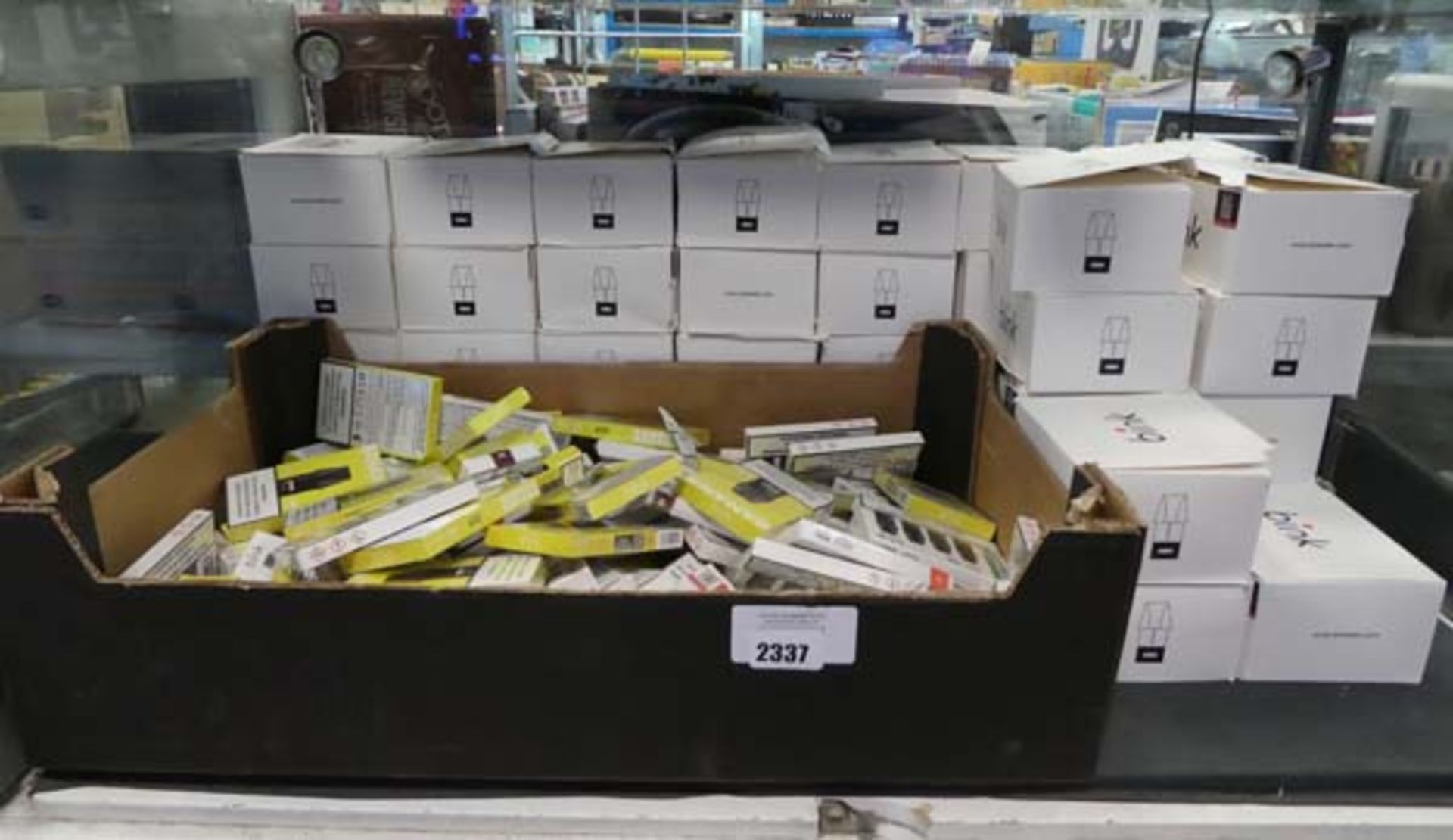 Large quantity of Bink E-Cigarette pods, approx. 39 boxes of approx. ten in each box, various