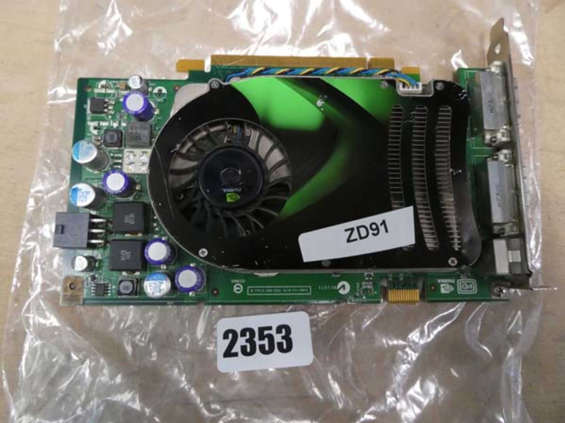 Geforce 8800 GTS graphics card