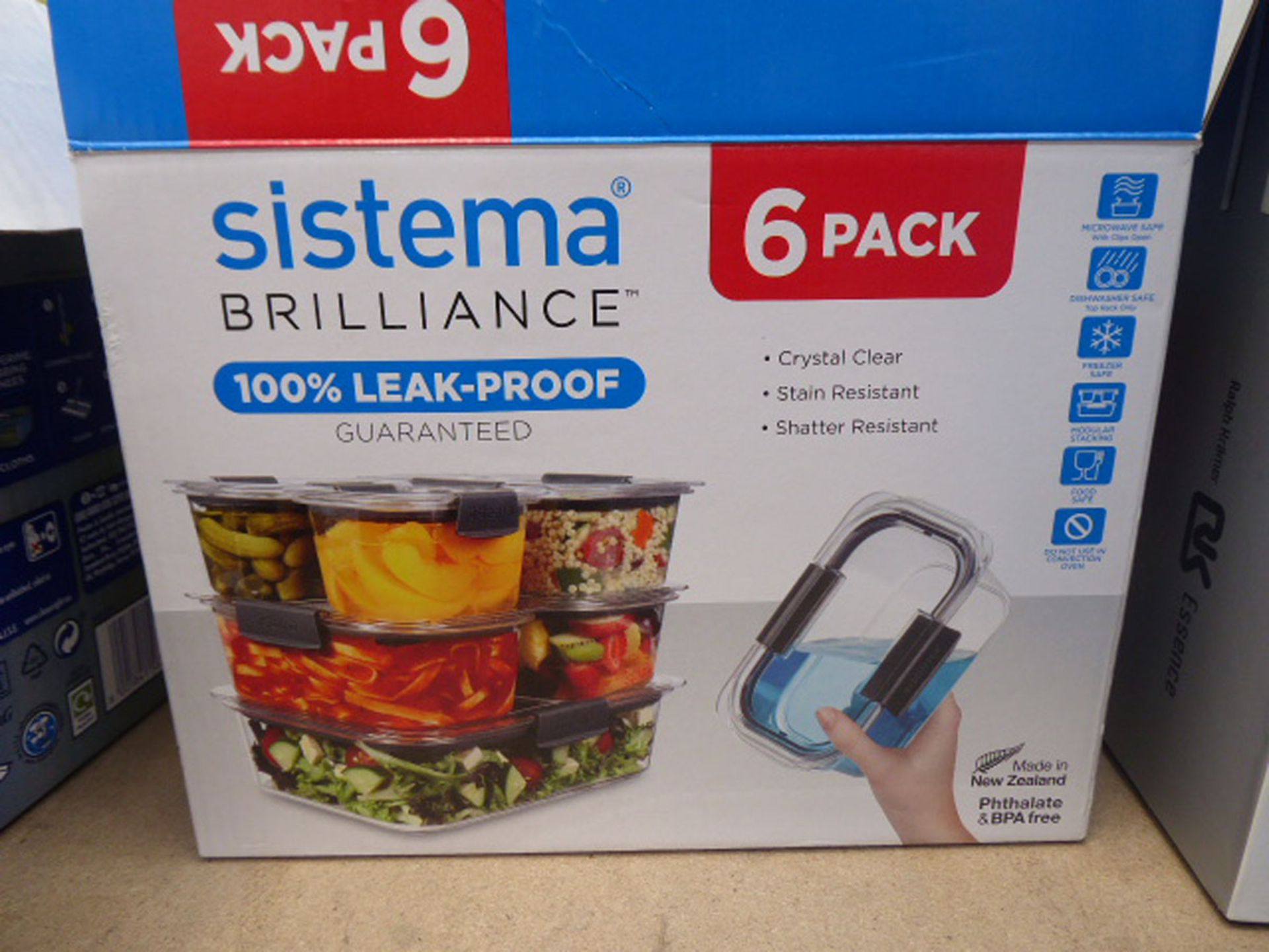 Sistema food storage container set