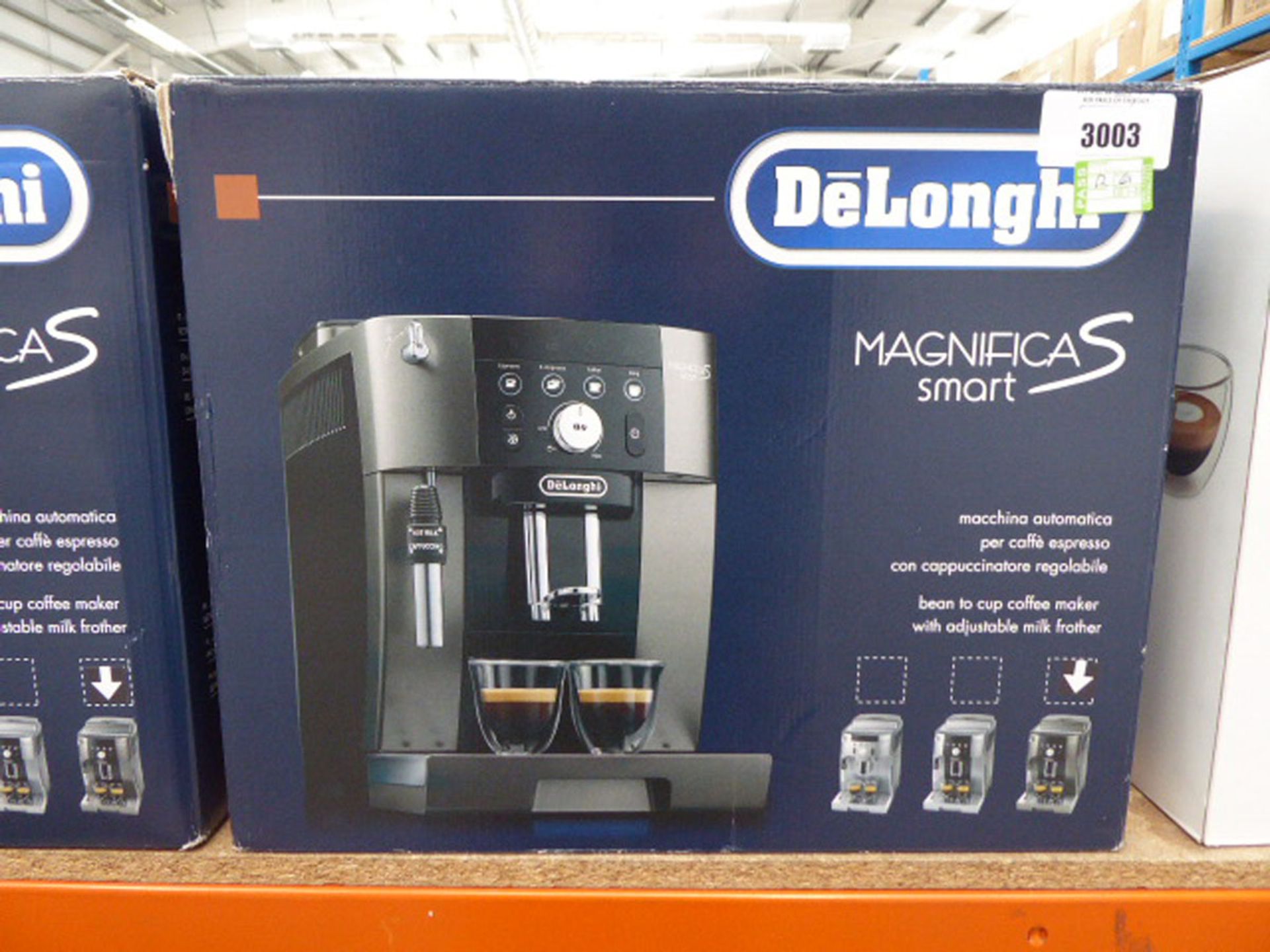 3030 Delonghi Magnifica S smart coffee machine with box