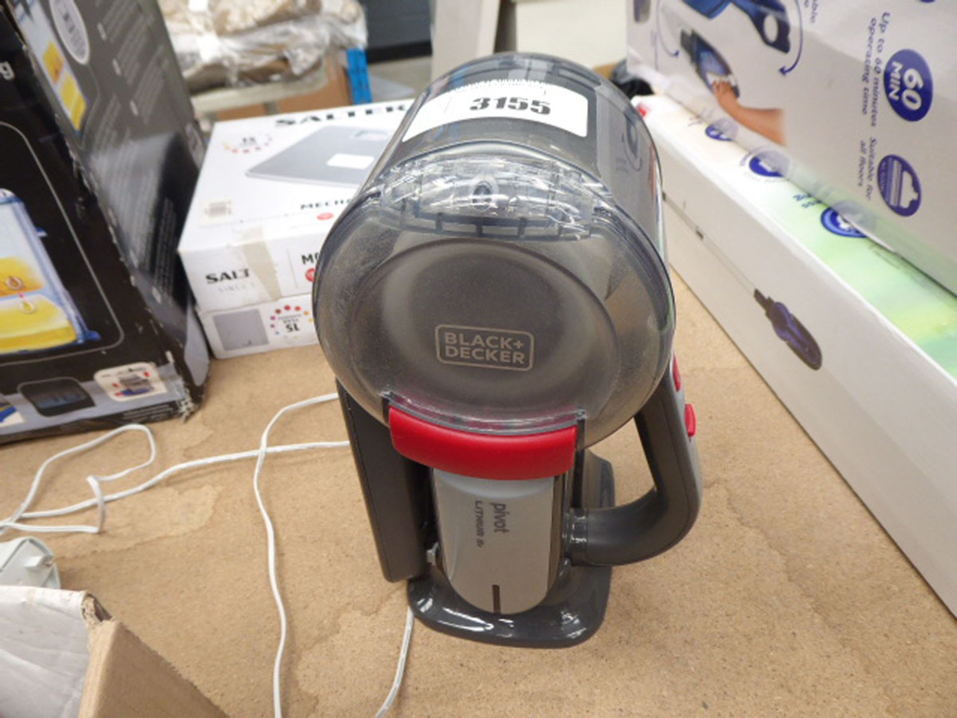 Black and Decker dustbuster with charger