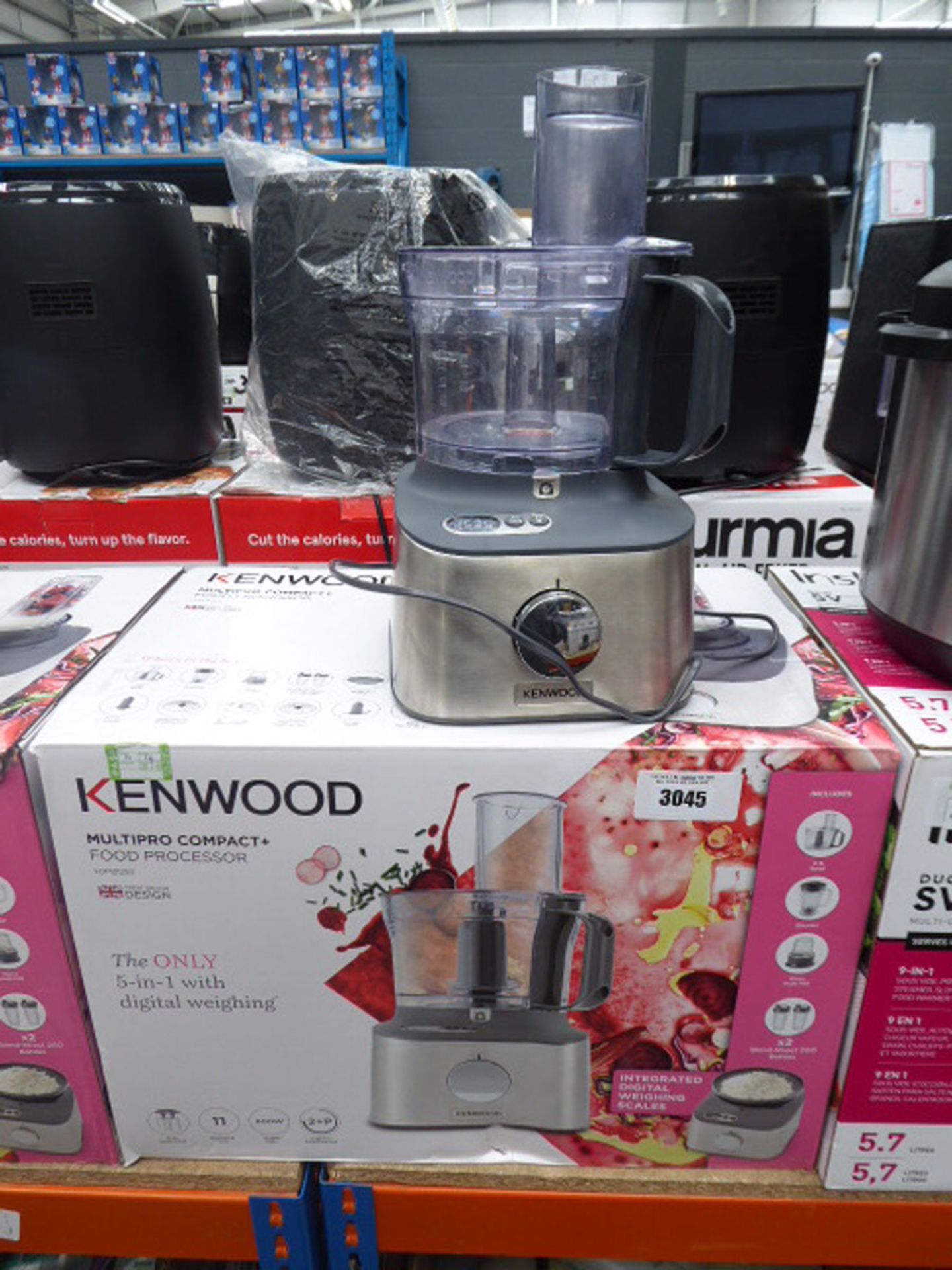 Kenwood multi Pro Plus food processor with box