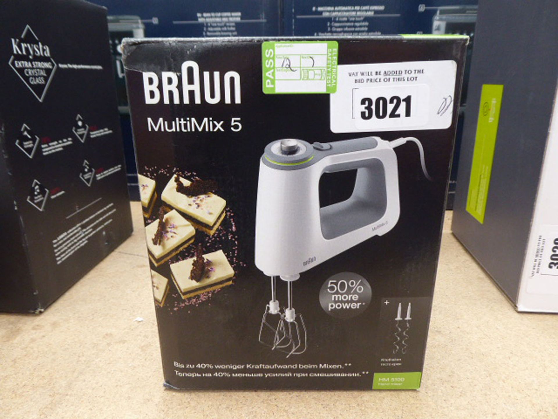 Braun multi-mix five hand blender with box