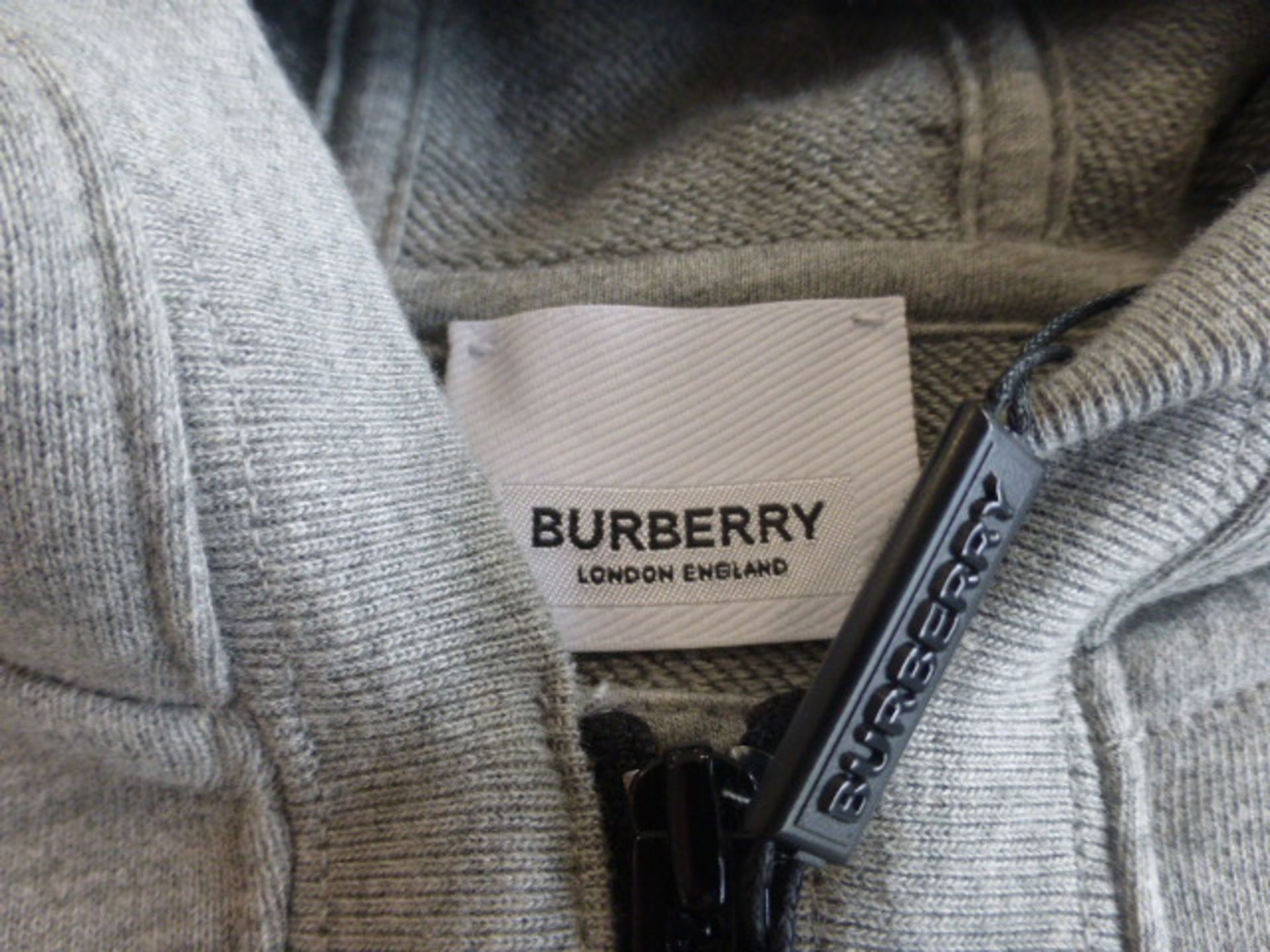 Burberry London England hamilton icon stripe panel cotton hoodie size 18 months - Image 3 of 4