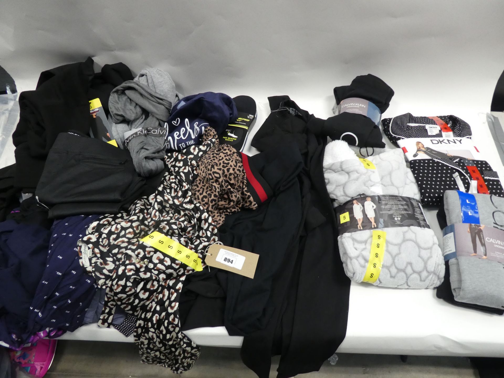 Selection of mixed ladies clothing to include Calvin Klein, DKNY, Rachel Roy, Sketches, etc - in