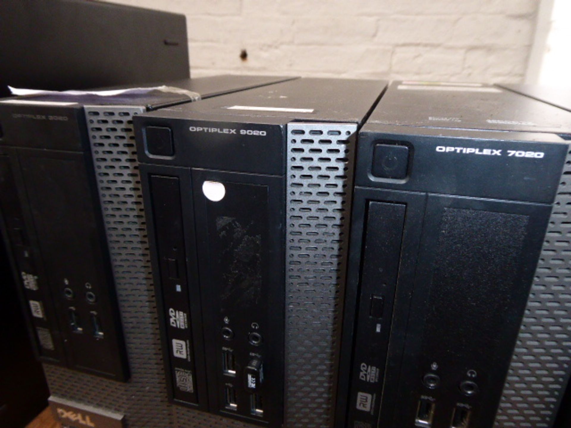 6 Dell Optiplex 3020 PC towers, windows 7, core i5 (NO HDDs) - Image 3 of 3