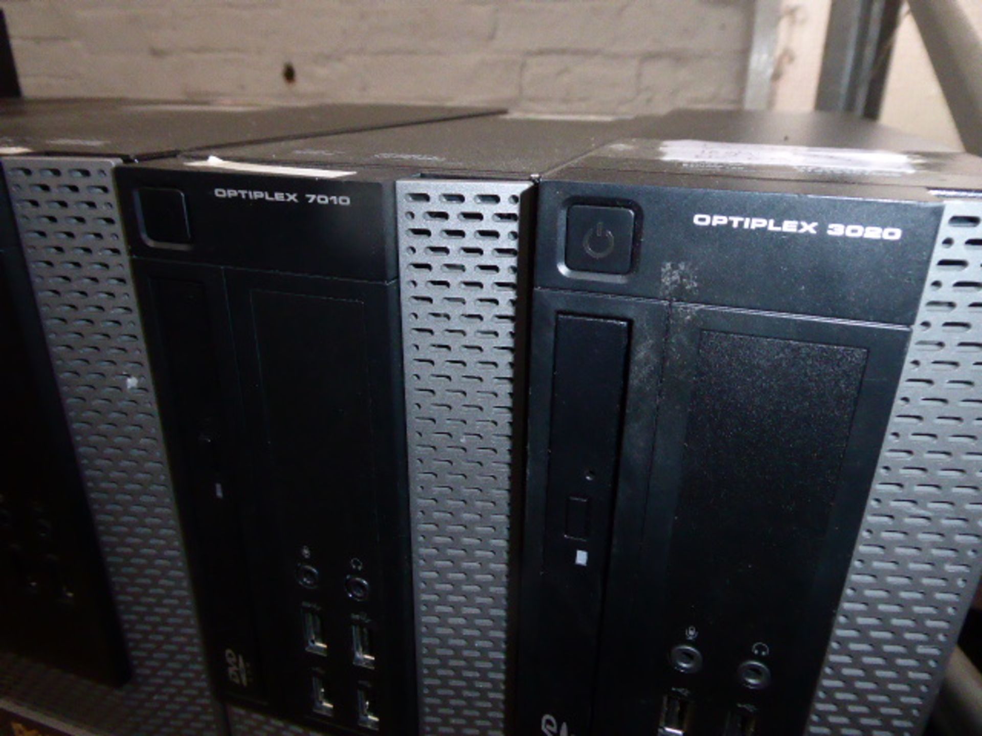 6 Dell Optiplex 3020 PC towers, windows 7, core i5 (NO HDDs) - Image 2 of 3