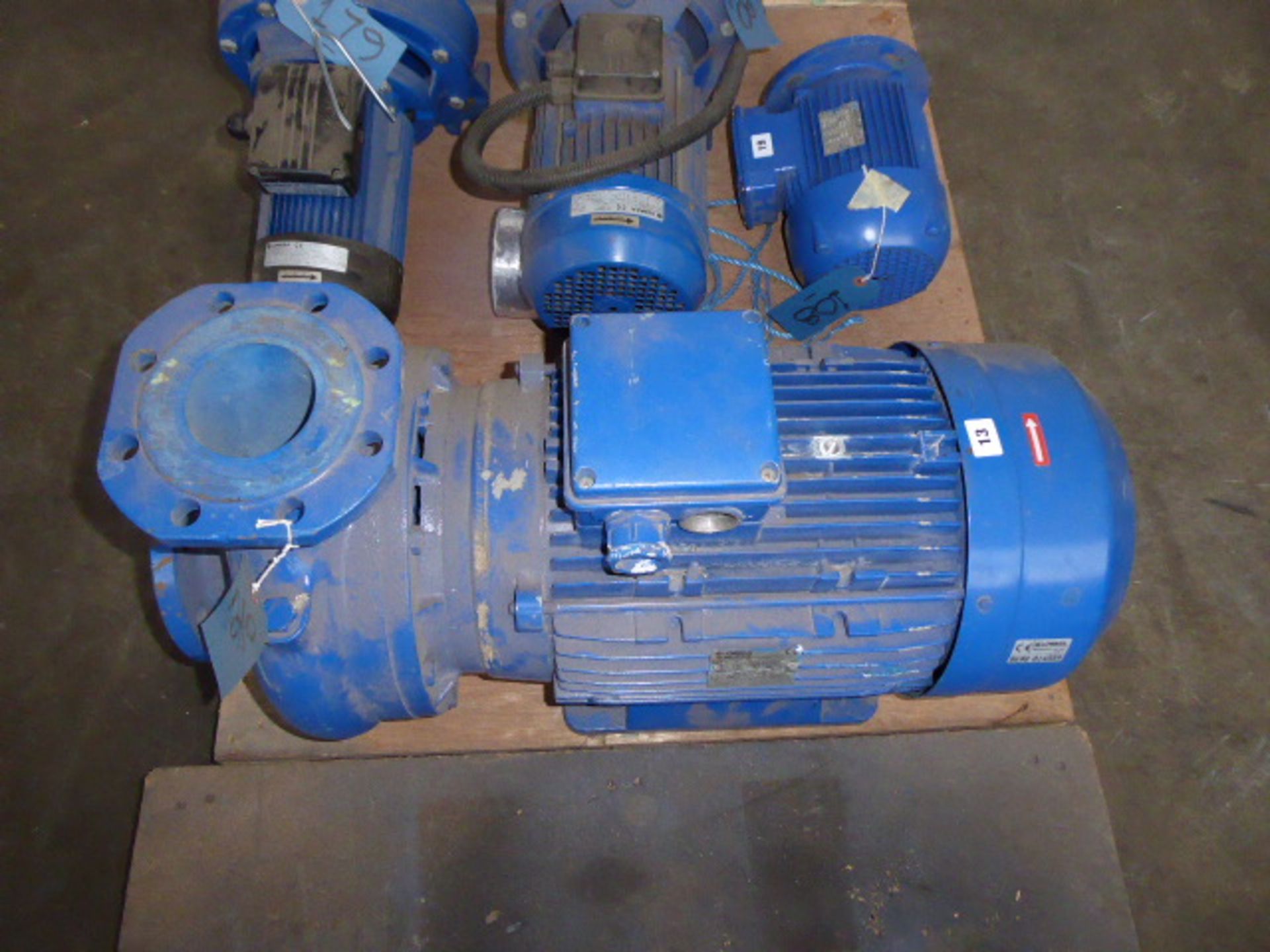 Lowara CNE80-200/220 end section pump, 22kw