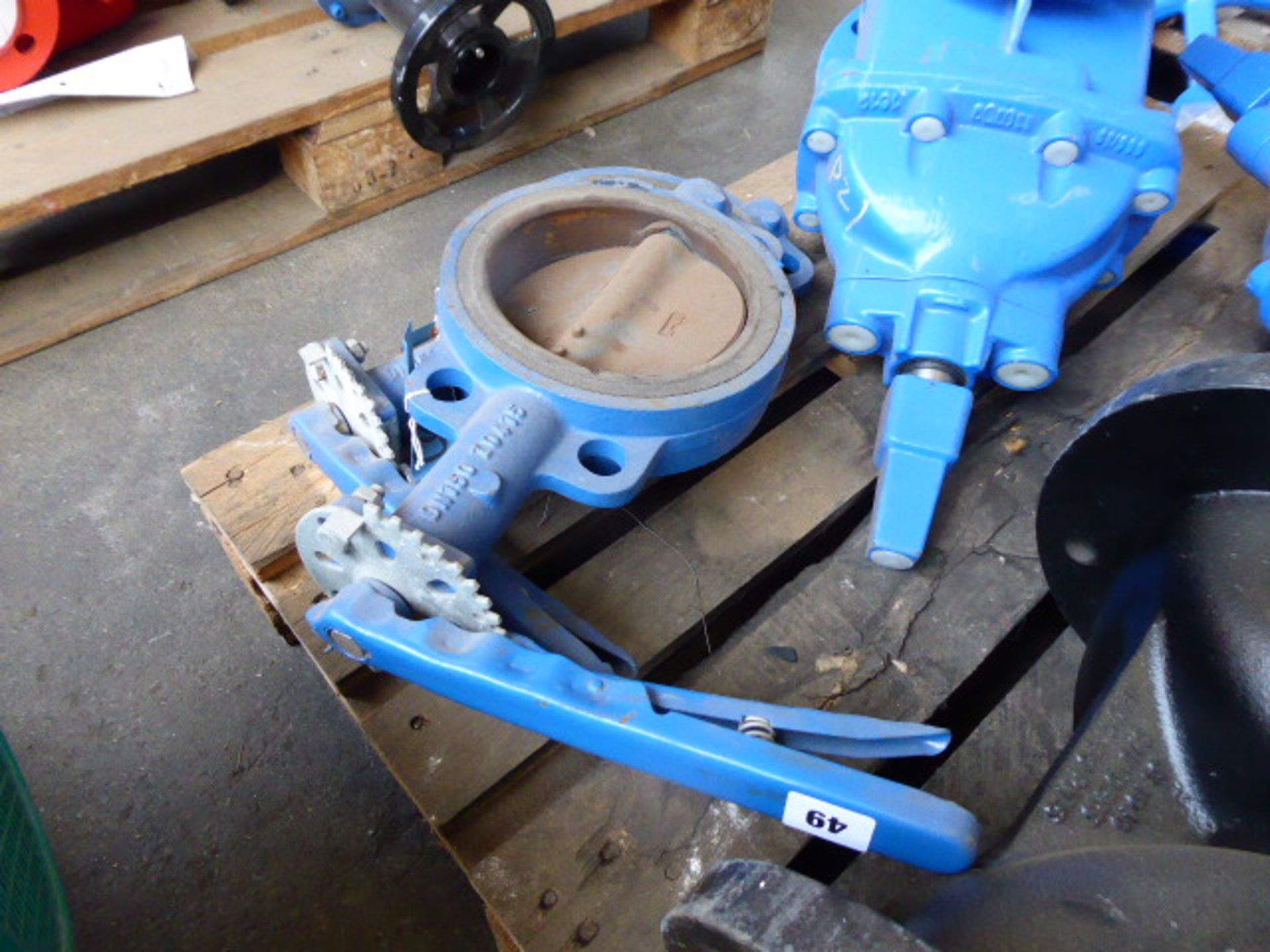 Two Hattersley 6'' specialist butterfly valves