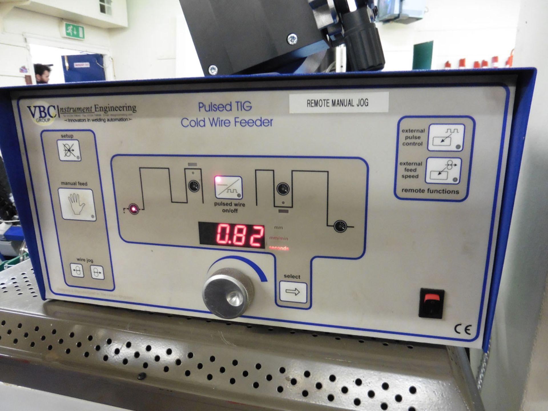 VBC Instrument Engineering Pulsed TIG Cold Wire Feeder (Sept 2009)