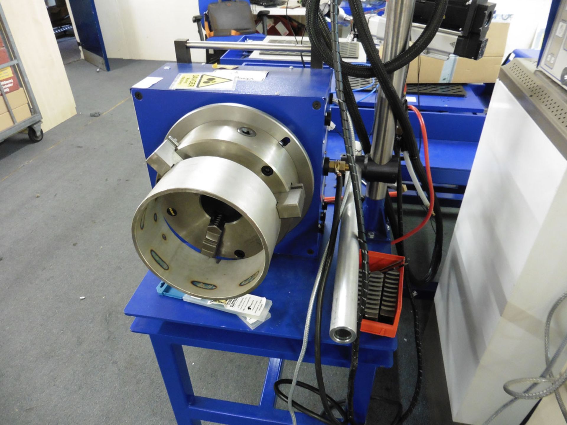 VBC Instrument Engineering Model W Automatic Programmable Rotary table (Feb 2018) with controller, - Image 3 of 11