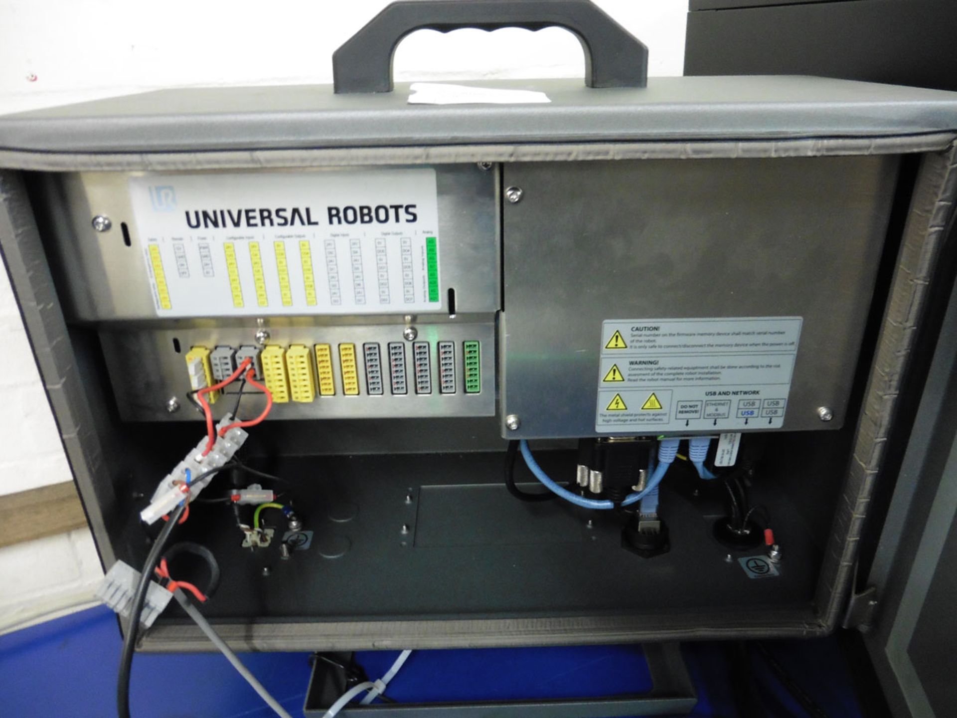 Universal Robots Model UR5 Industrial Robotic Arm with tablet controller, control box & further - Image 5 of 13