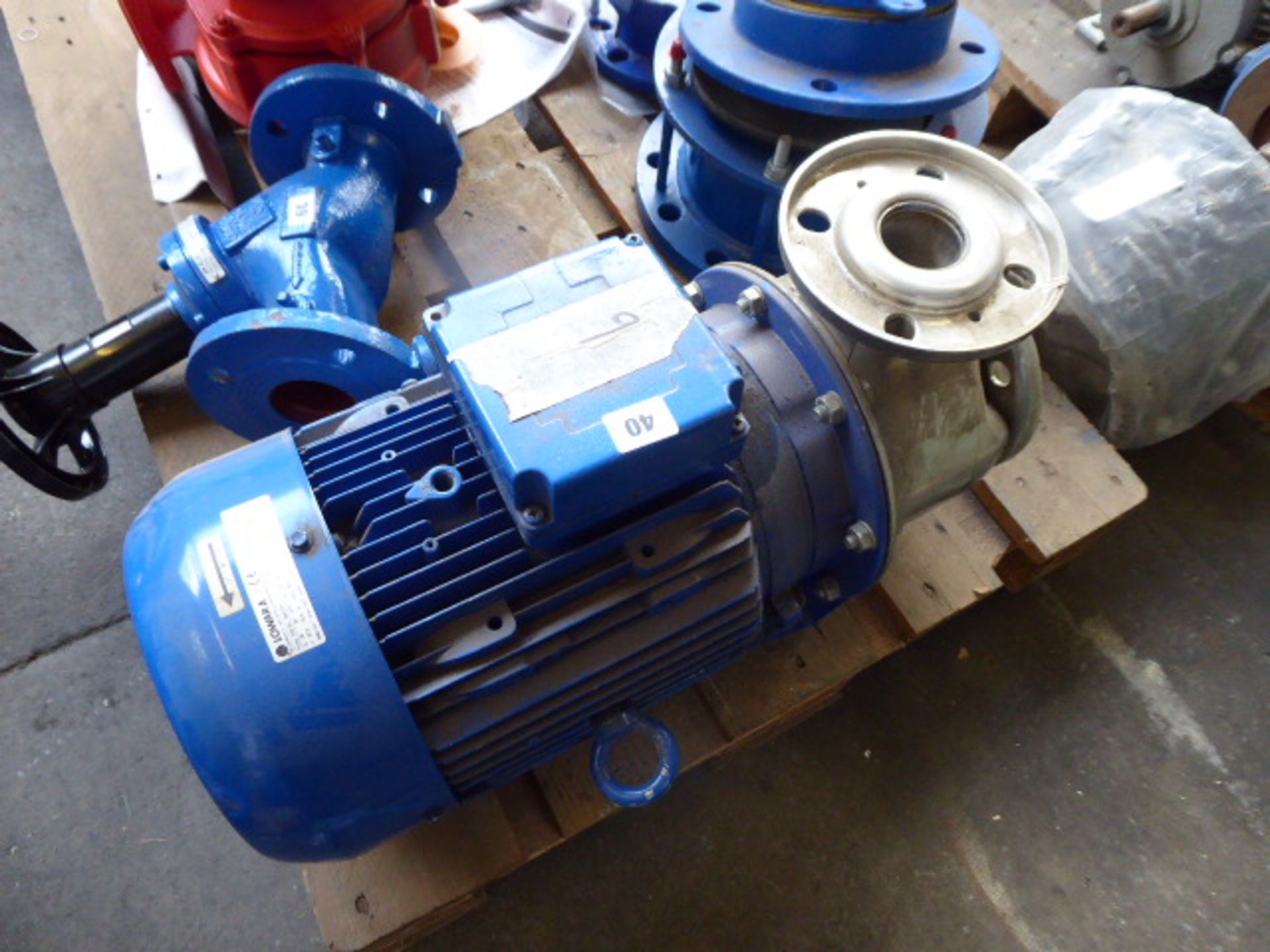 Lowara SHE50-16/75/P end section pump, 7.5kw