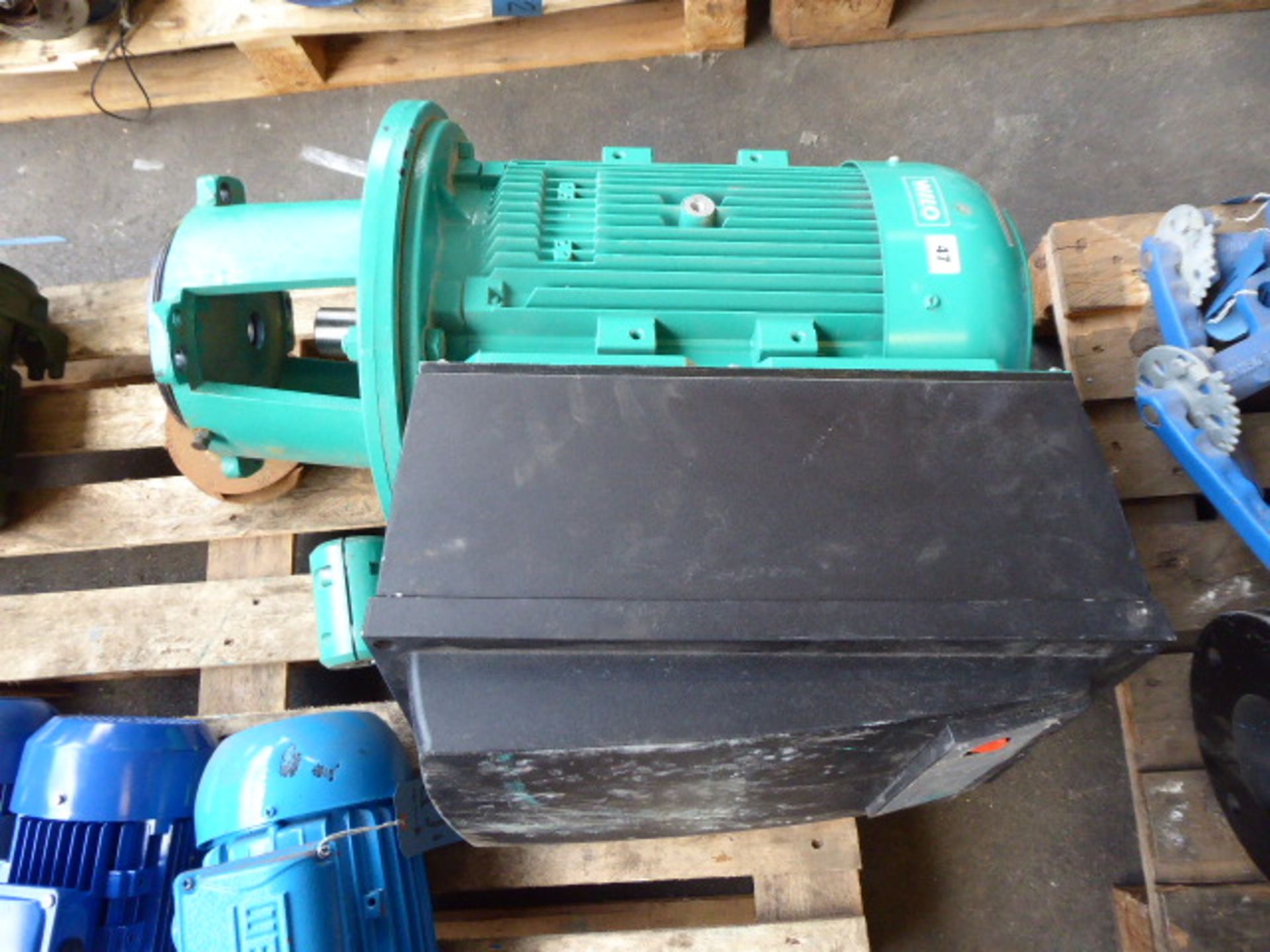 Large Wilo inverter drive motor