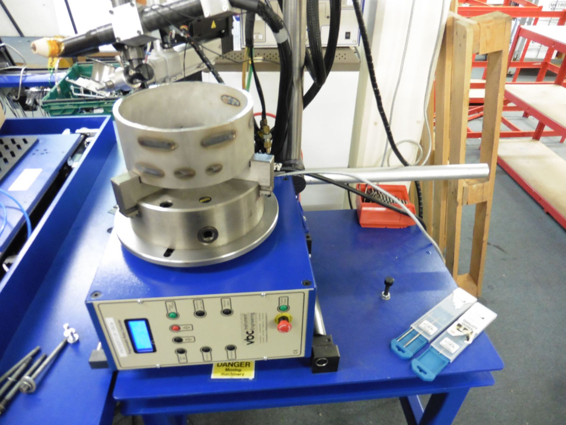 VBC Instrument Engineering Model W Automatic Programmable Rotary table (Feb 2018) with controller, - Image 10 of 11