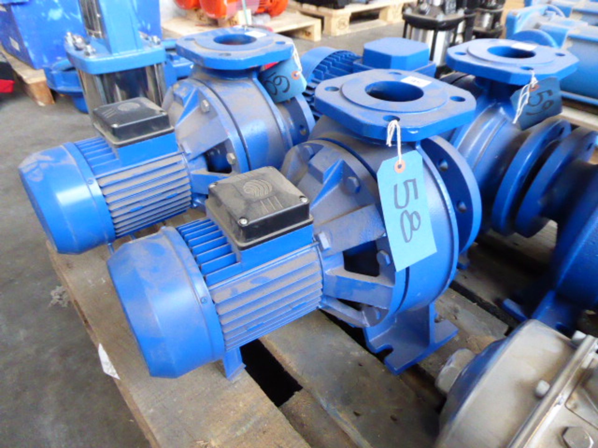 Lowara CN4 65-125/07 pump end section pump, 5.5kw