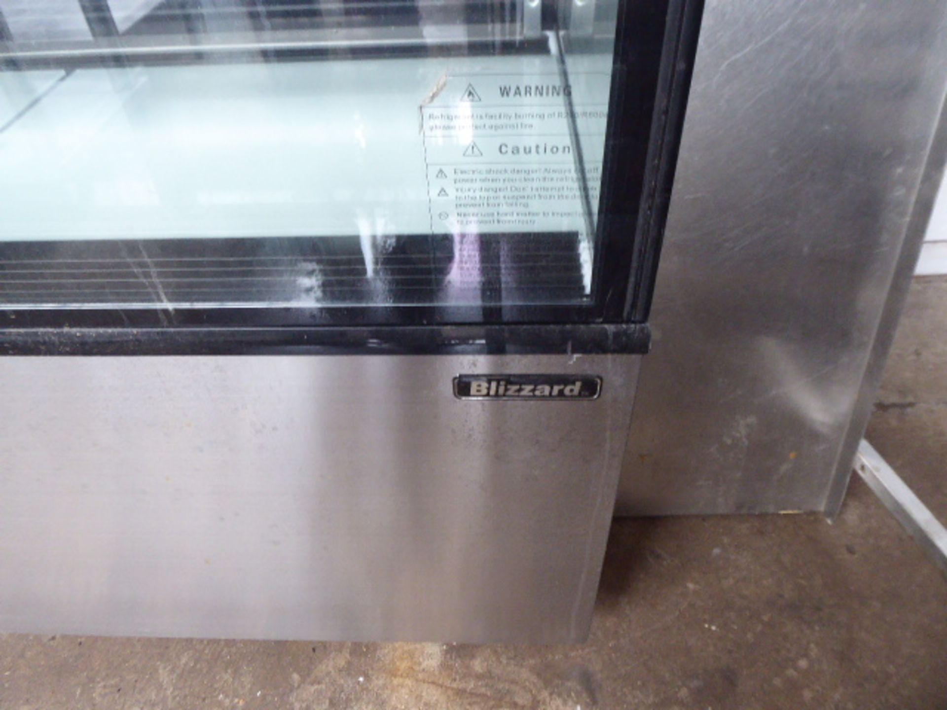 1 - (TN8) 120cm Blizzard Model Ez-DC370 refrigerated display cabinet with rear facing sliding doors - Image 2 of 2