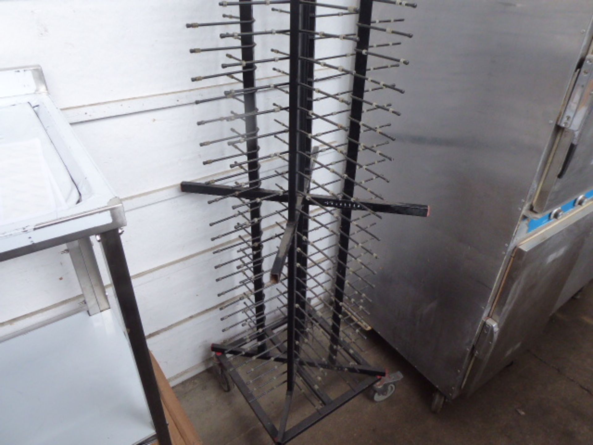 Mobile Jack Stack plate rack trolley - Image 2 of 2