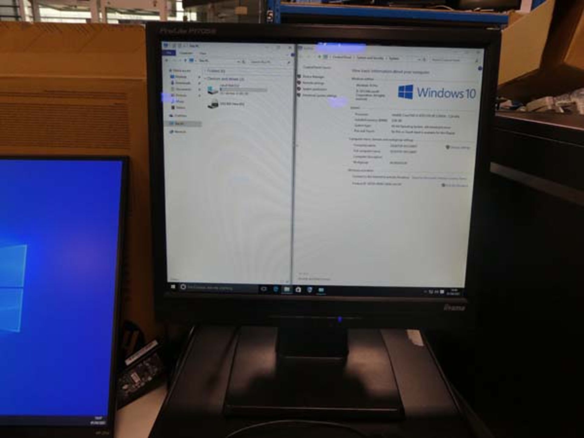 HP Elitedesk desktop computer core i5 4th gen processor, 8gb ram, 500gb storage, Windows 10 - Image 3 of 3