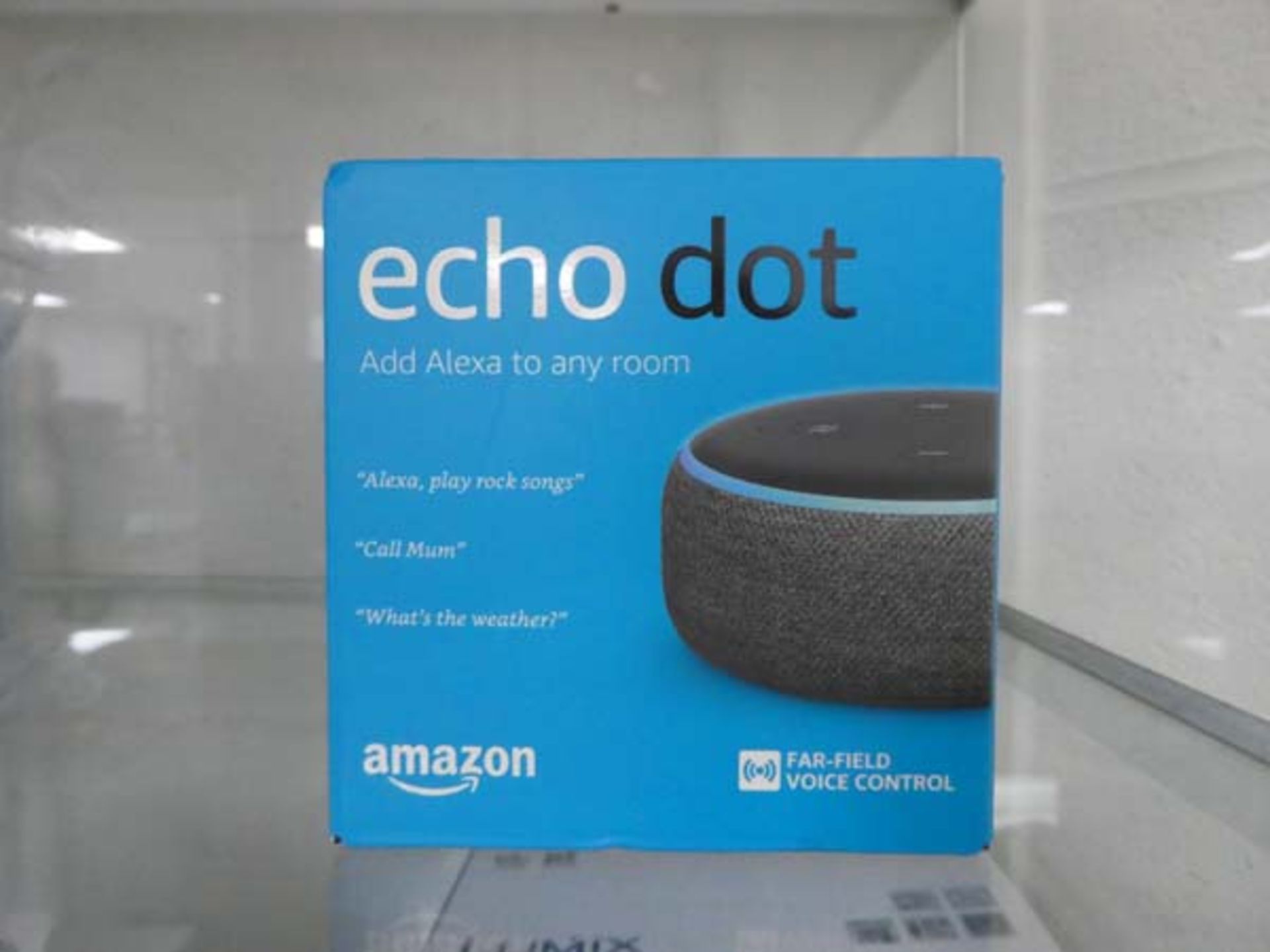 Amazon Echo Dot with box