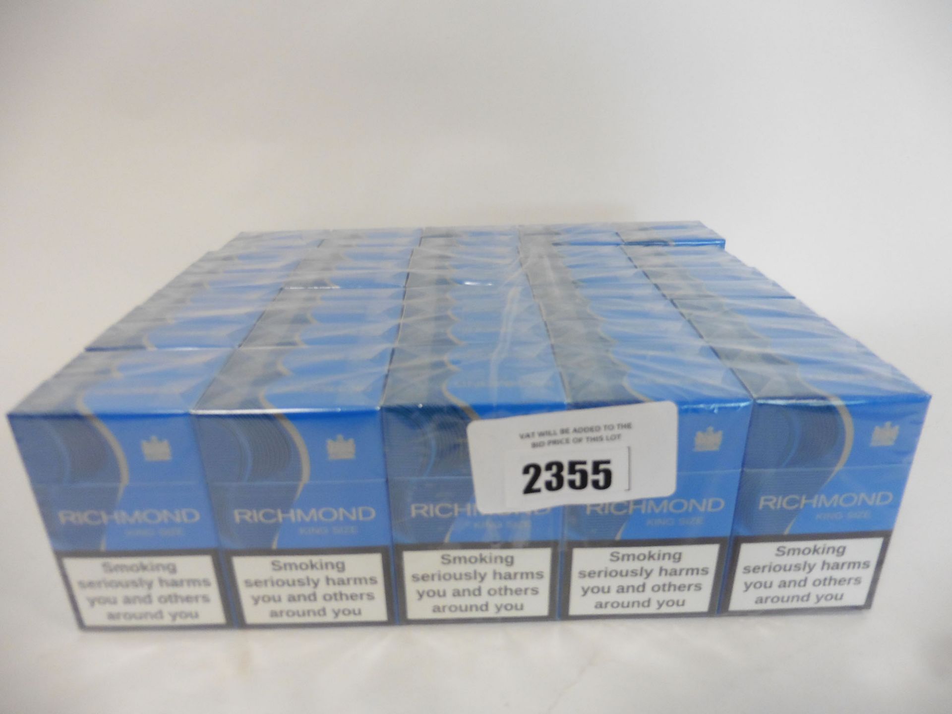 50 packs of 20 Richmond KingSize cigarettes by Imperial Tobacco Sealed packaging