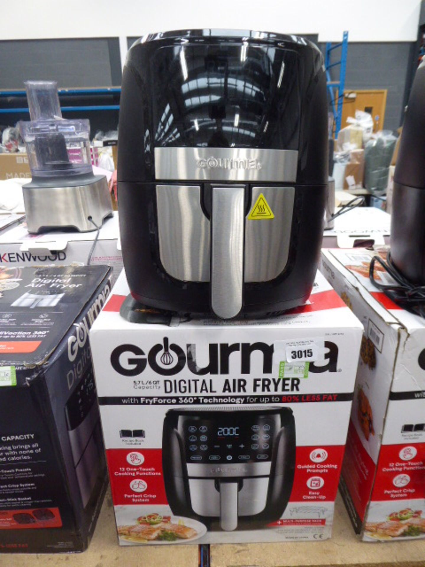 (TN51) - Gourmet digital air fryer with box