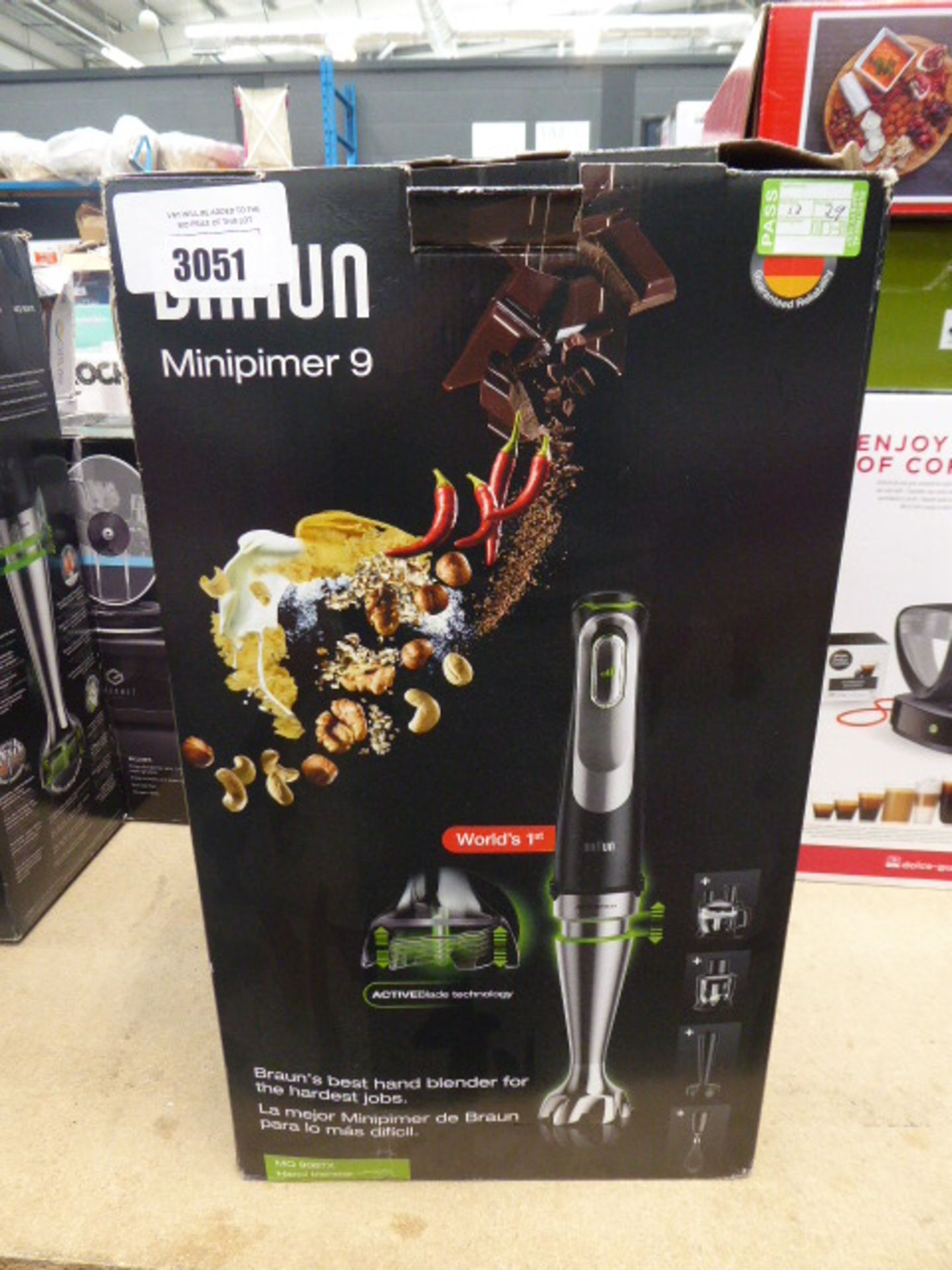 (TN29) - Braun multi quick 9 hand whisker with box