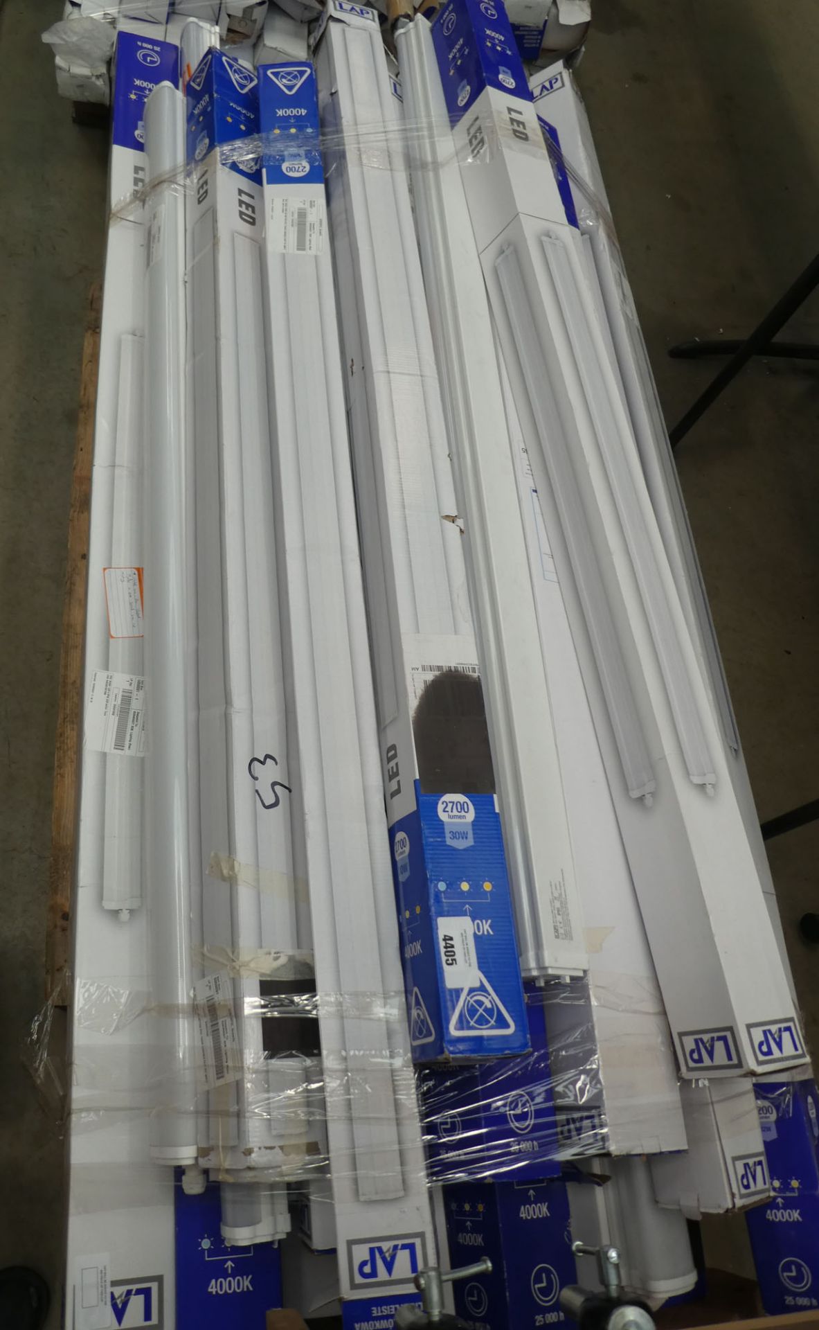 Pallet of LED strip lights