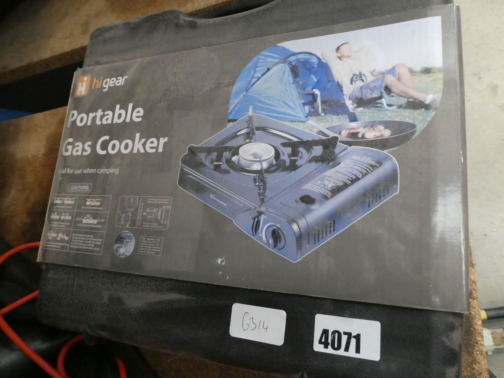 Small portable camping cooker