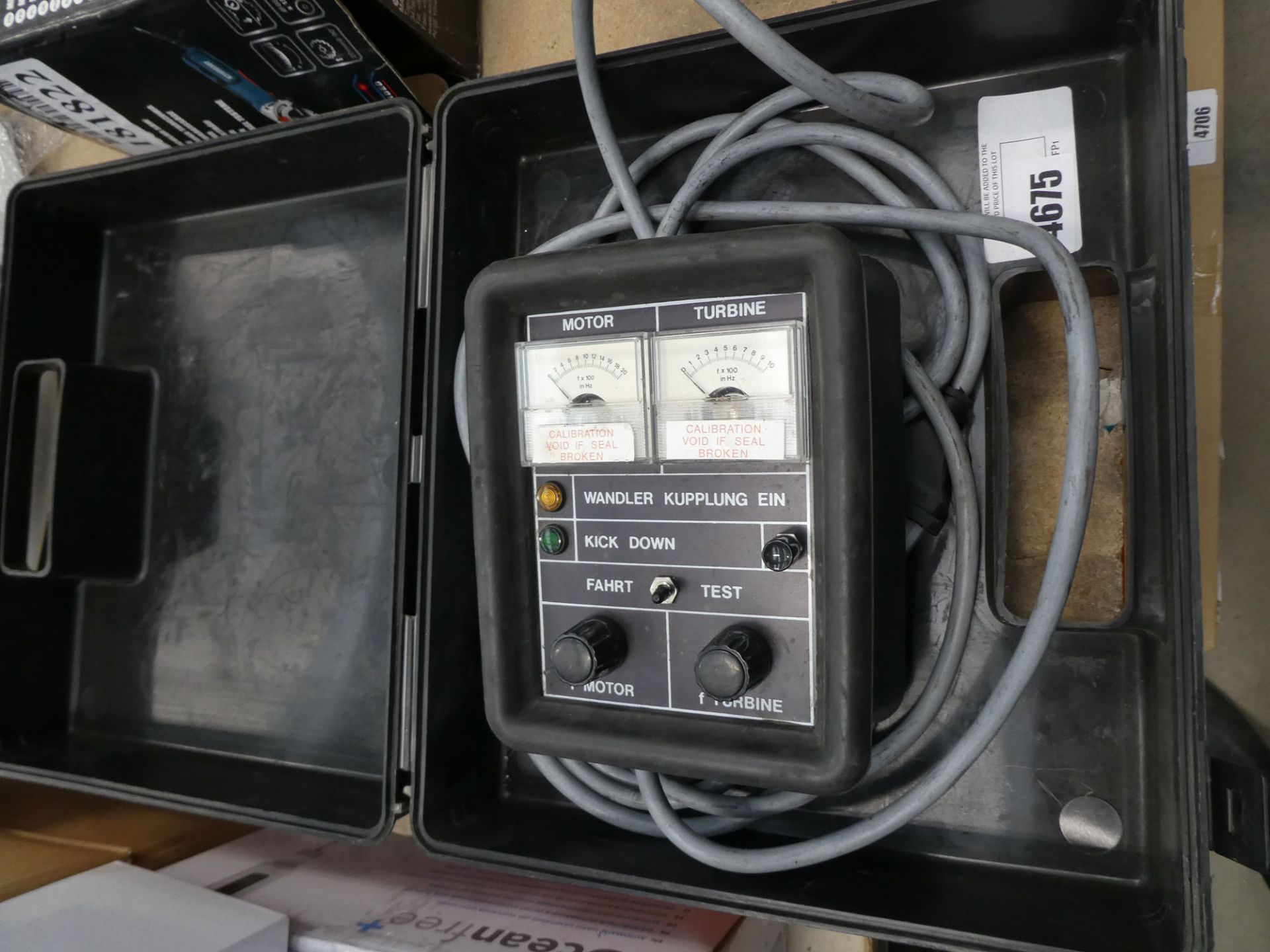 Testing meter and rock ola power supply