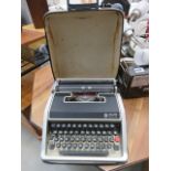 Olivetti travelling typewriter