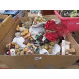 Box containing a large qty of lovable teddies